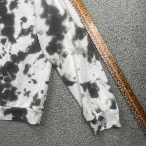 Def Leppard Sweatshirt Womens XL Music Band Tie Dye Boxy Cozy - Picture 10 of 11